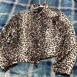 Cheetah Print WindBreaker